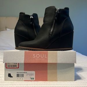 Haley Black Soul Naturalizer womens boots